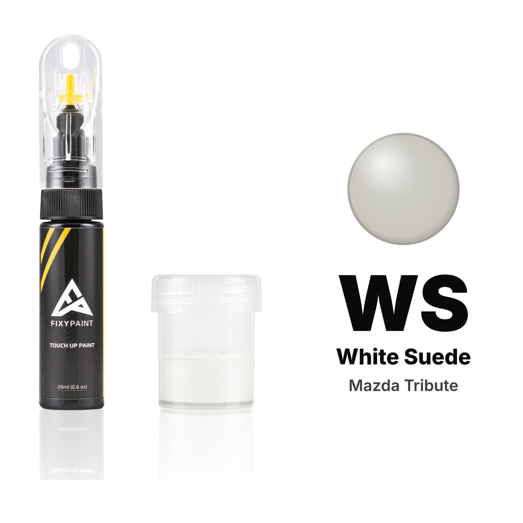 Touch-up paint for Mazda Tribute WS White Suede, Standard kit