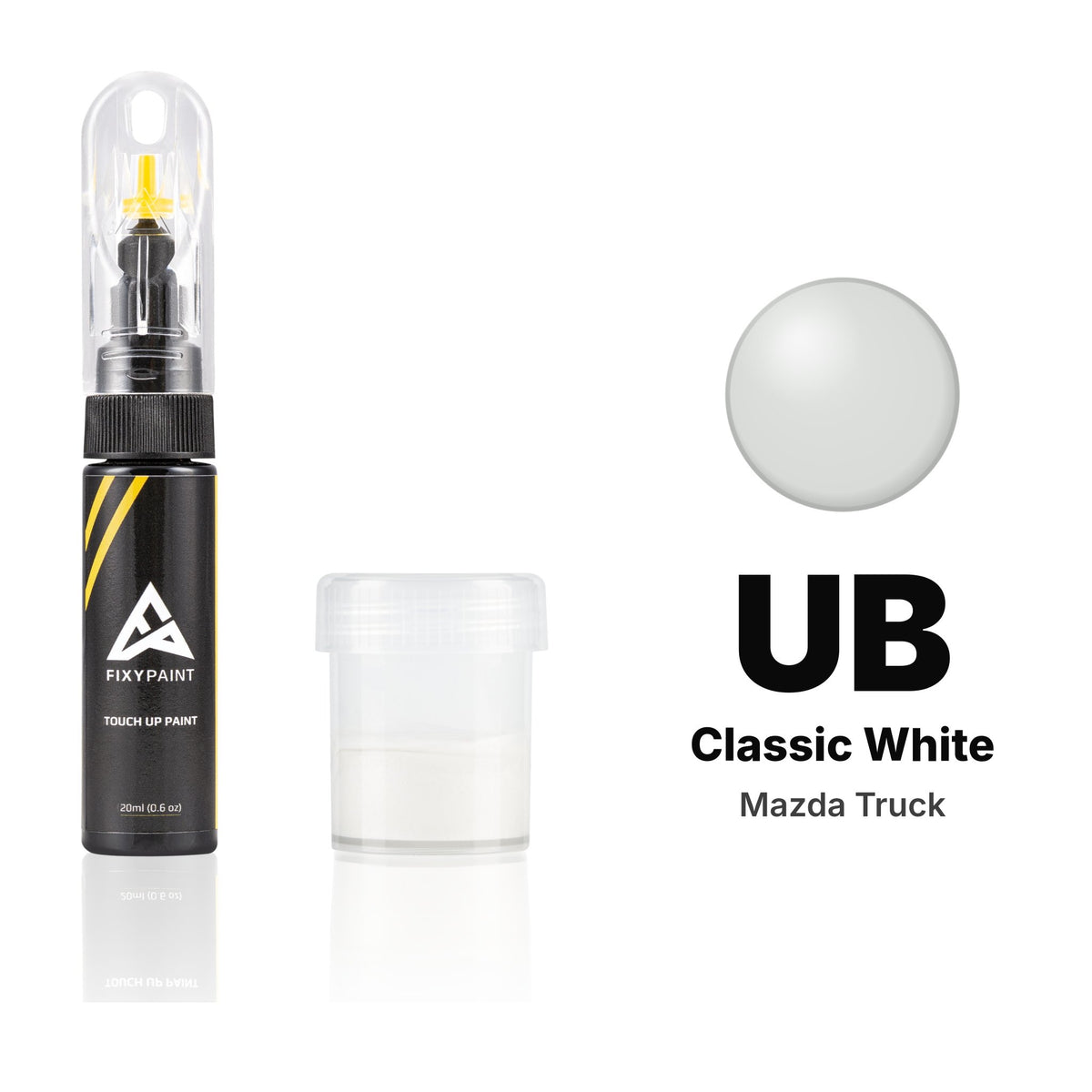 Touch-up paint for Mazda Truck UB Classic White, Standard kit