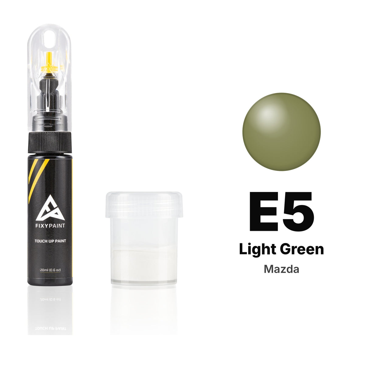 Touch-up paint for Mazda E5 Light Green, Standard kit