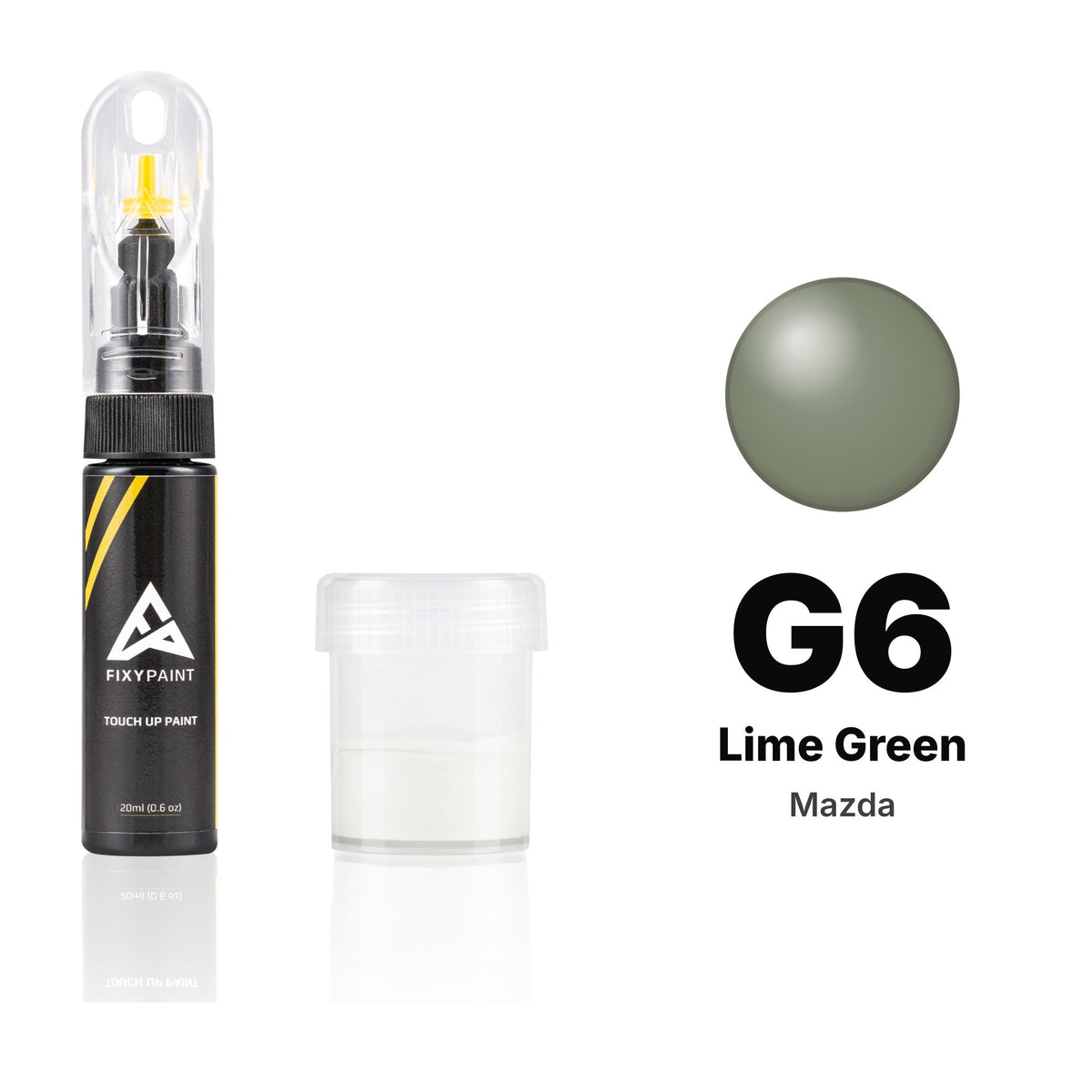 Touch-up paint for Mazda G6 Lime Green, Standard kit
