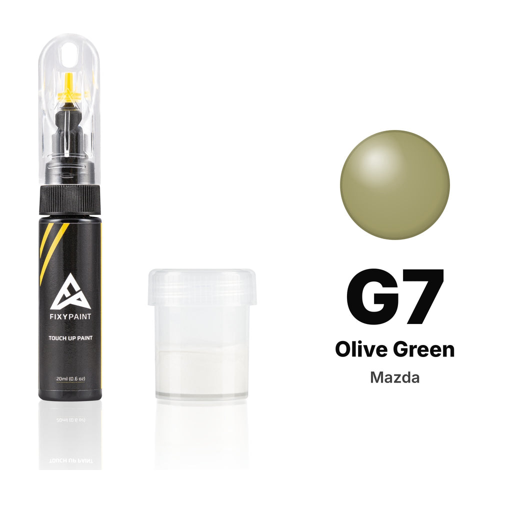 Pintura de retoque para Mazda – G7 Olive Green (todos los modelos, 1981–1983), kit Estándar