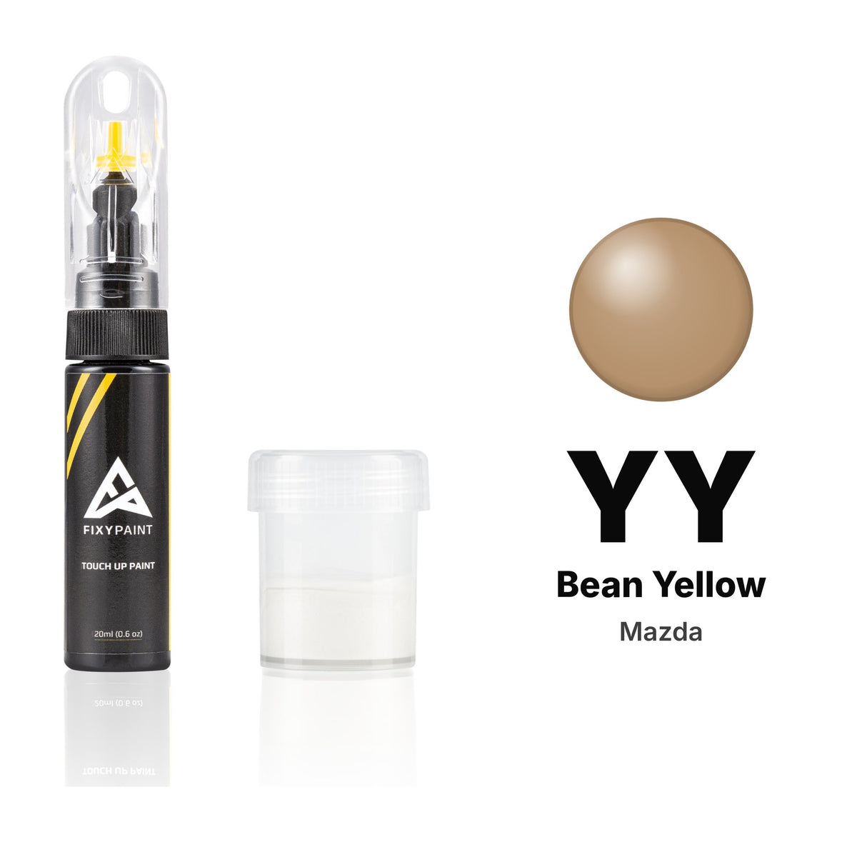 Vernice ritocco per Mazda – YY Bean Yellow (tutti i modelli, 1981–1988), kit Standard