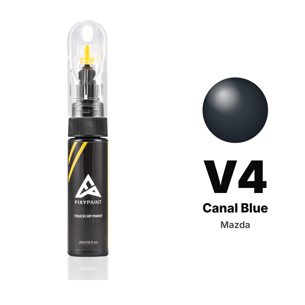 Touch-up paint for Mazda V4 Canal Blue, Basic kit