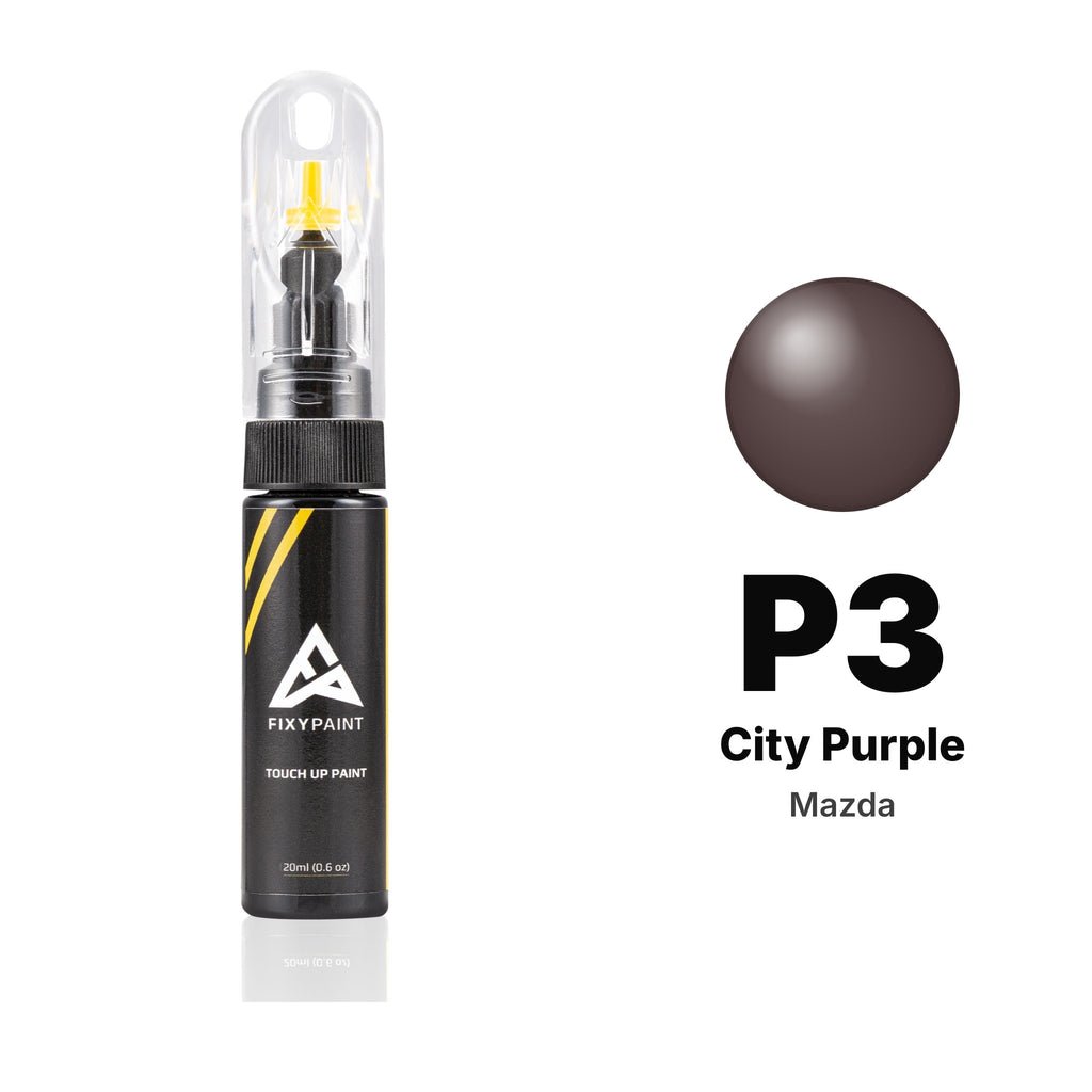 Touch-up paint for Mazda P3 City Purple, Basic kit