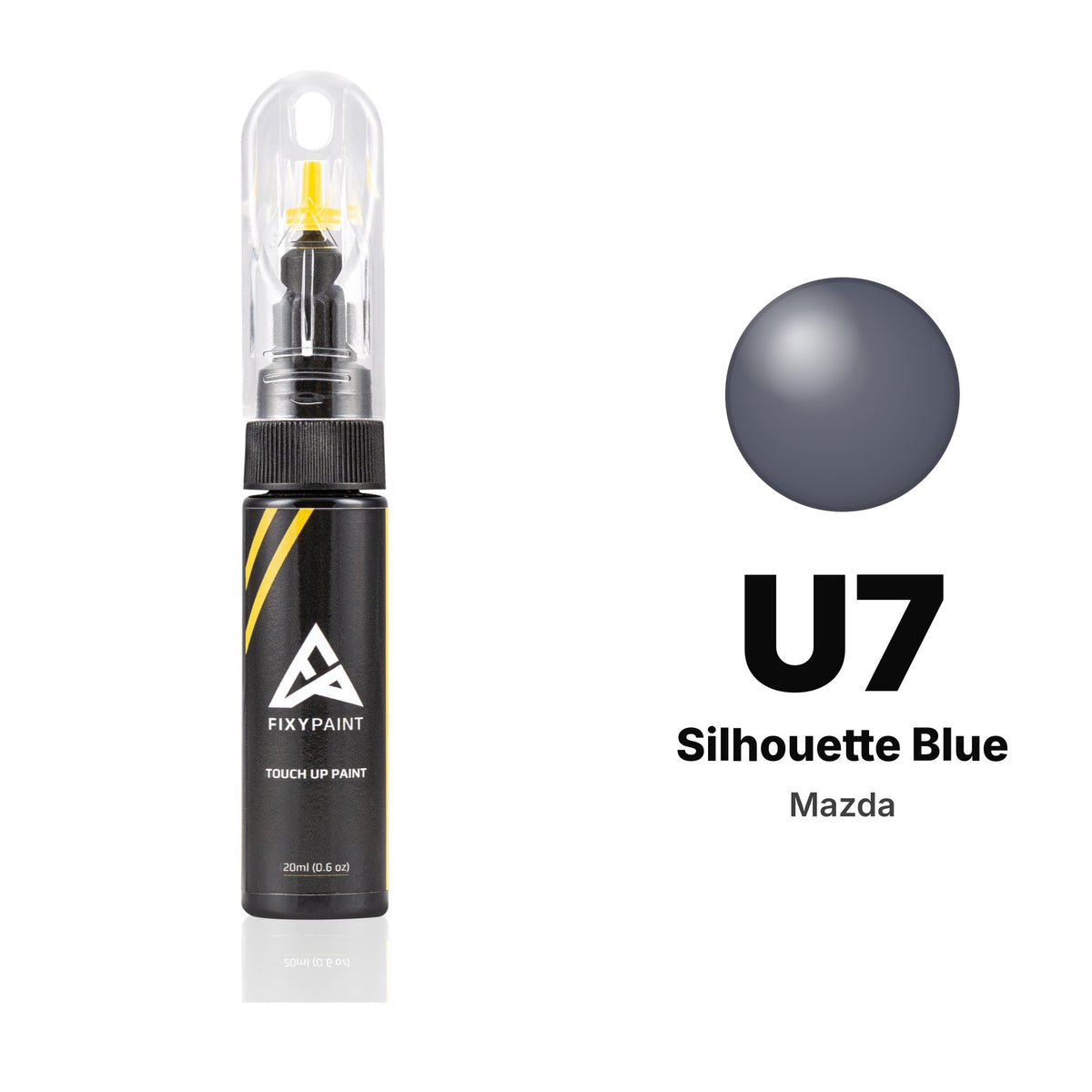 Touch-up paint for Mazda U7 Silhouette Blue, Basic kit