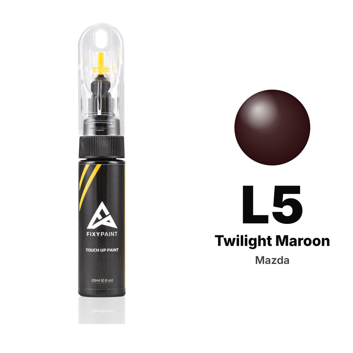 Mazda L5 Twilight Maroon touch-up paint, Basic kit