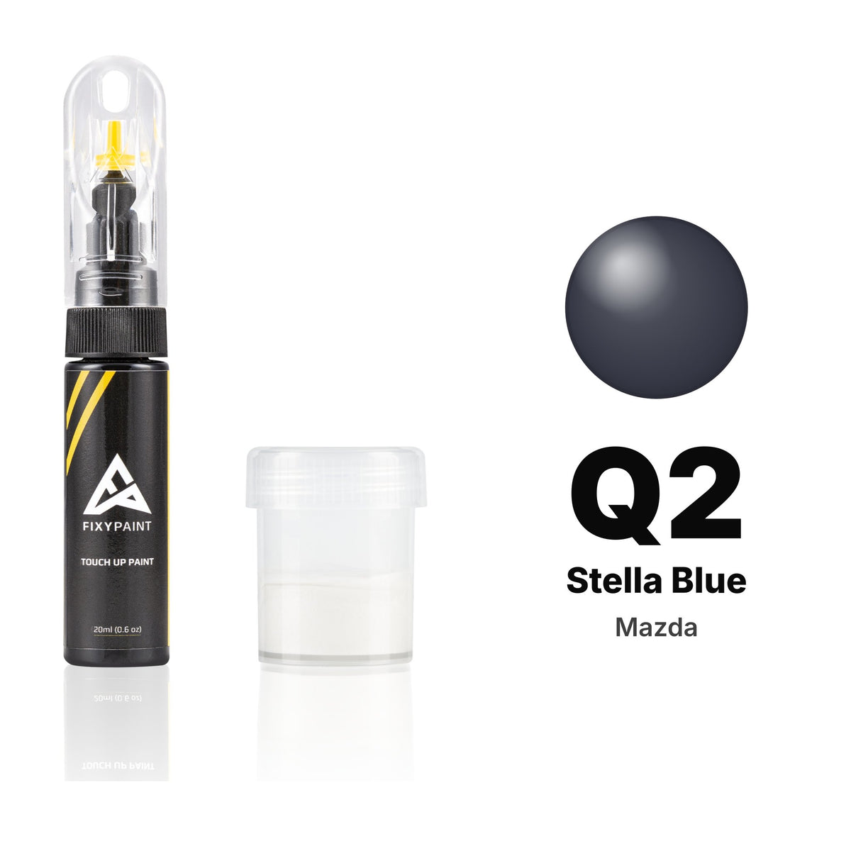 Touch-up paint for Mazda Q2 Stella Blue, Standard kit