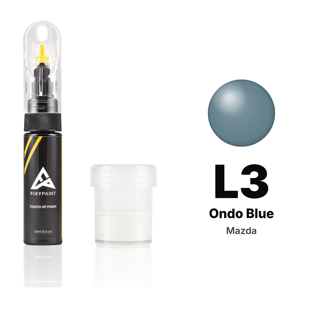 Touch-up paint for Mazda L3 Ondo Blue, Standard kit