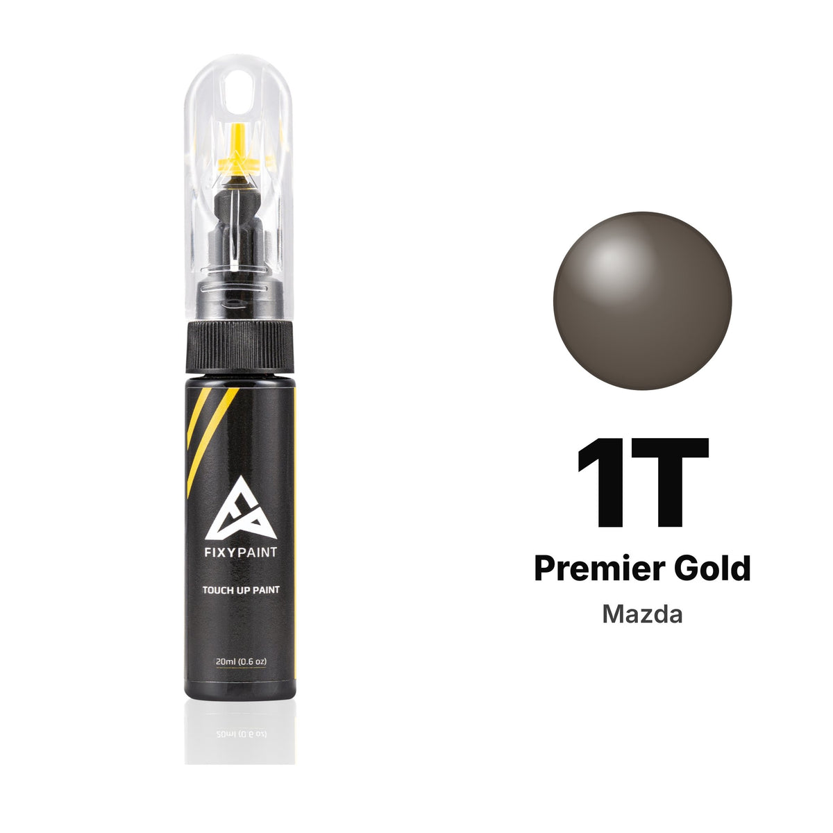 Touch-up paint for Mazda 1T Premier Gold, Basic kit
