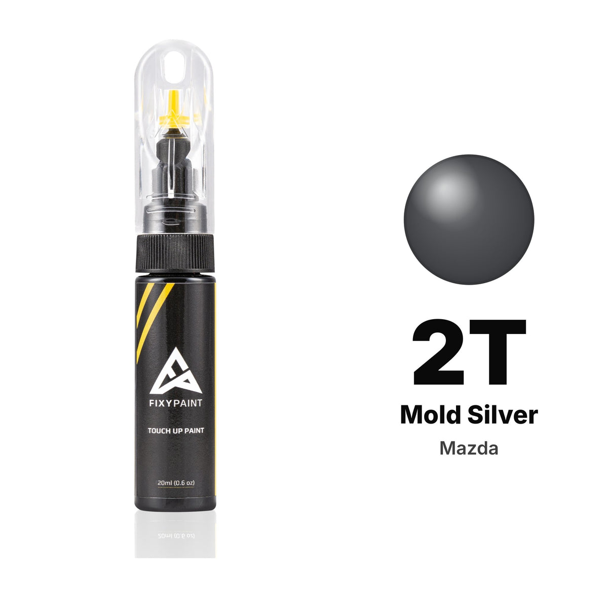 Mazda 2T Mold Silver touch-up paint, Basic kit