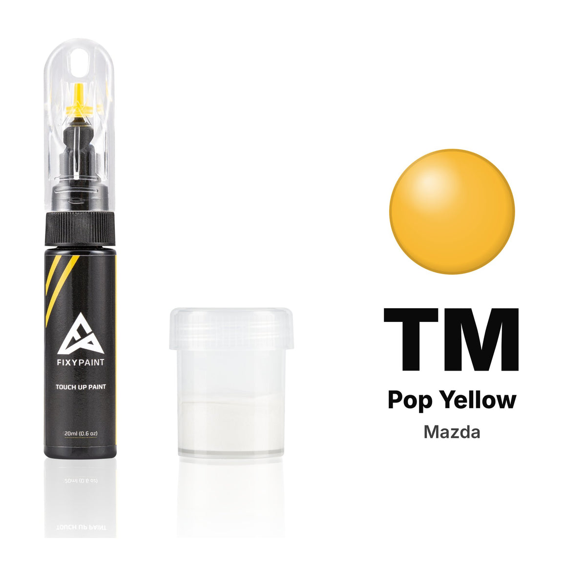 Touch-up paint for Mazda TM Pop Yellow, Standard kit