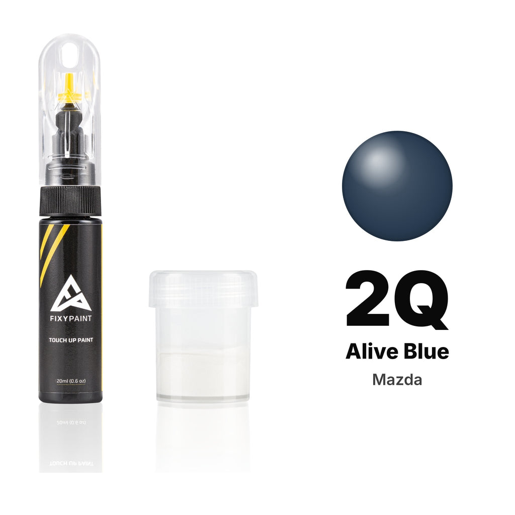Touch-up paint for Mazda 2Q Alive Blue, Standard kit
