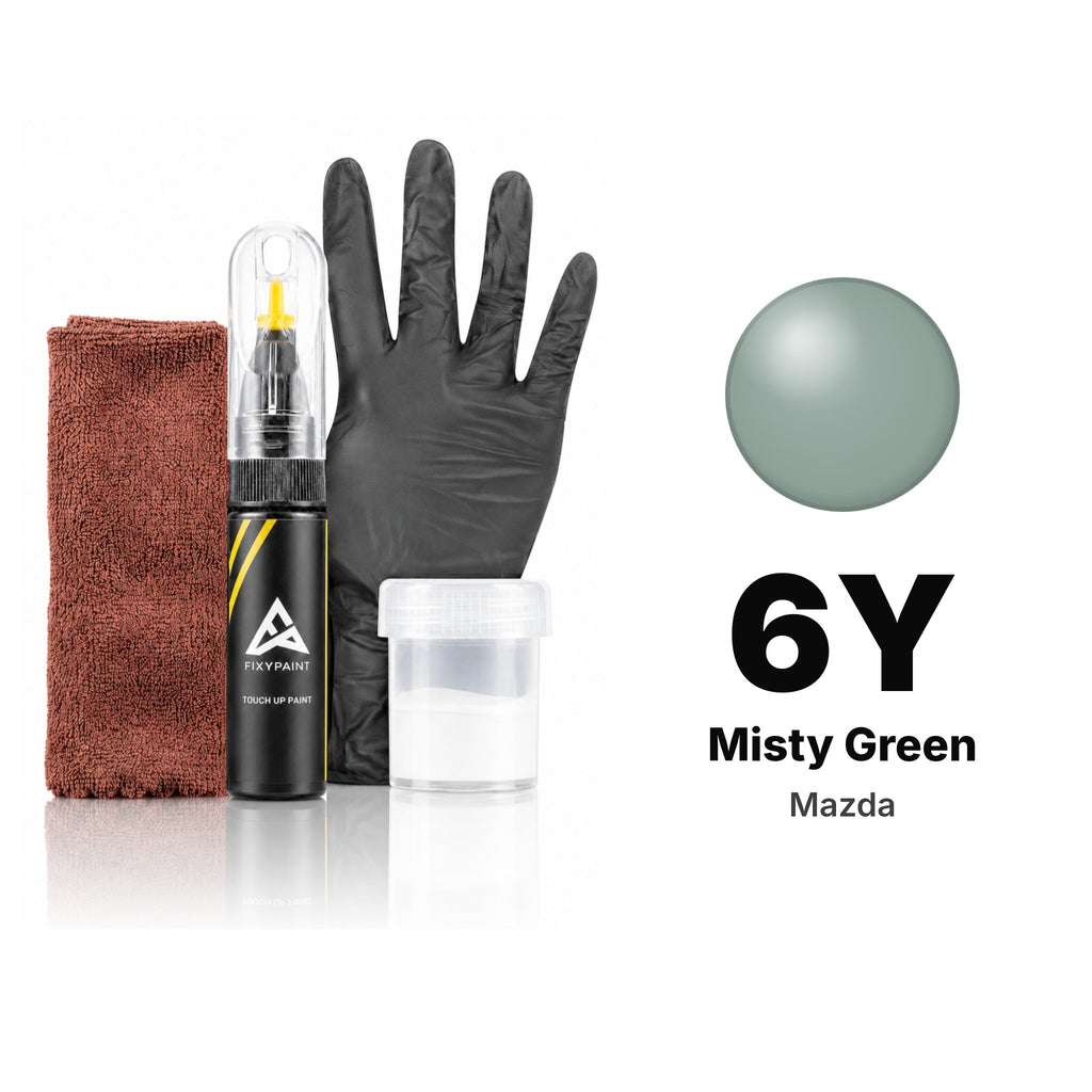 Touch-up paint for Mazda 6Y Misty Green, Complete kit