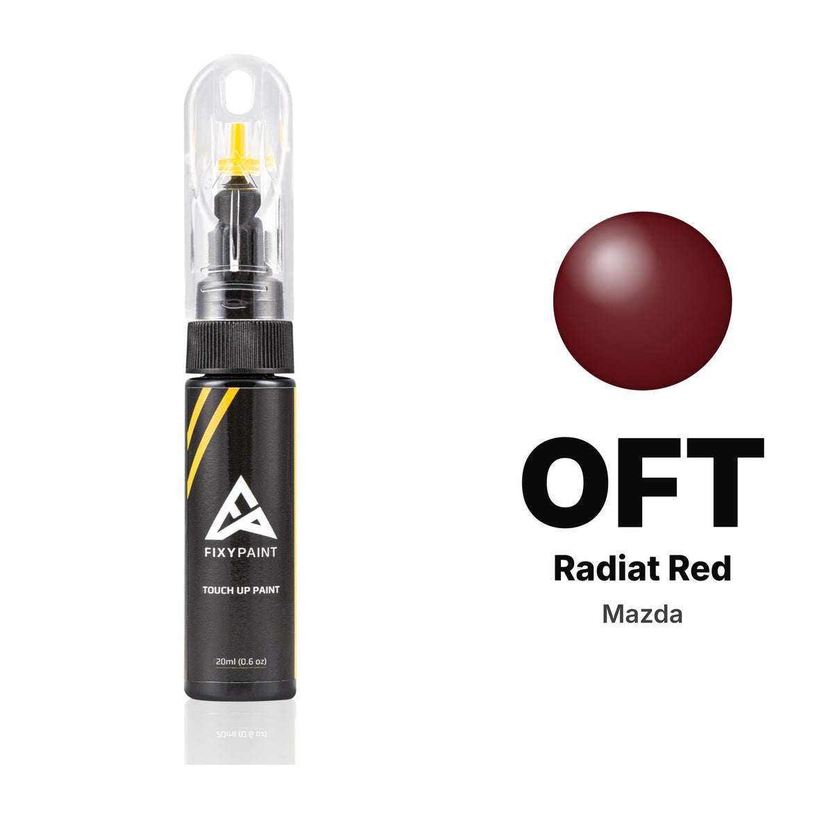 Mazda OFT Radiat Red touch-up paint, Basic kit