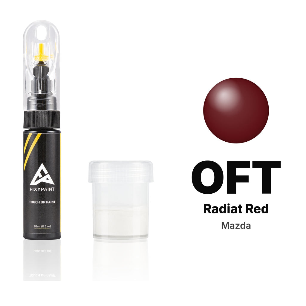 Touch-up paint for Mazda OFT Radiat Red, Standard kit