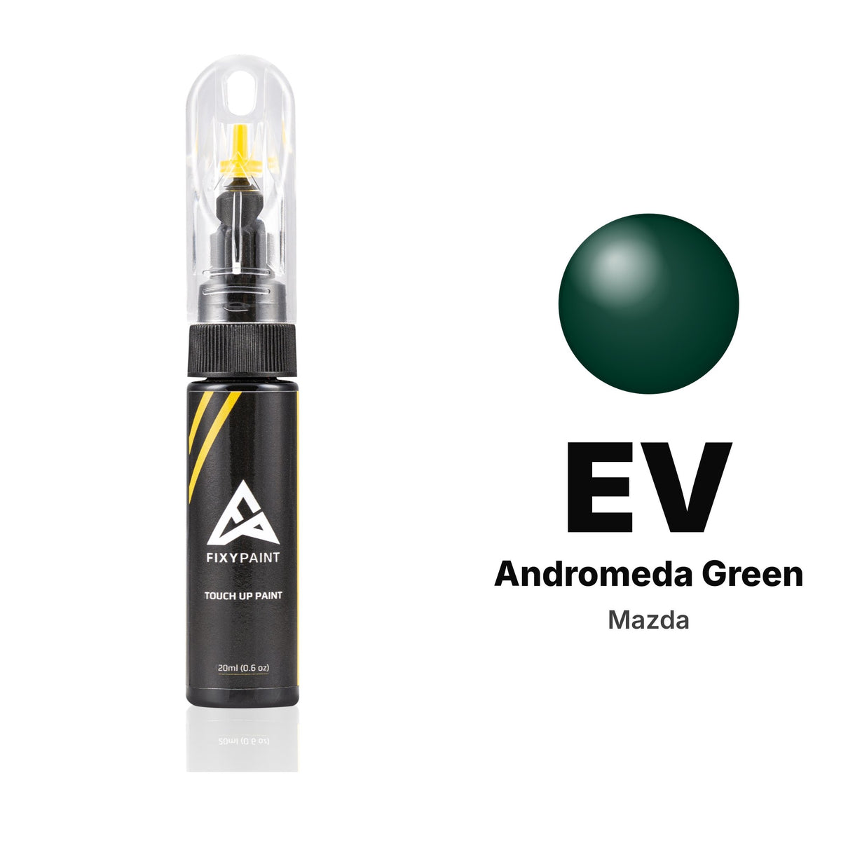 Touch-up paint for Mazda EV Andromeda Green, Basic kit