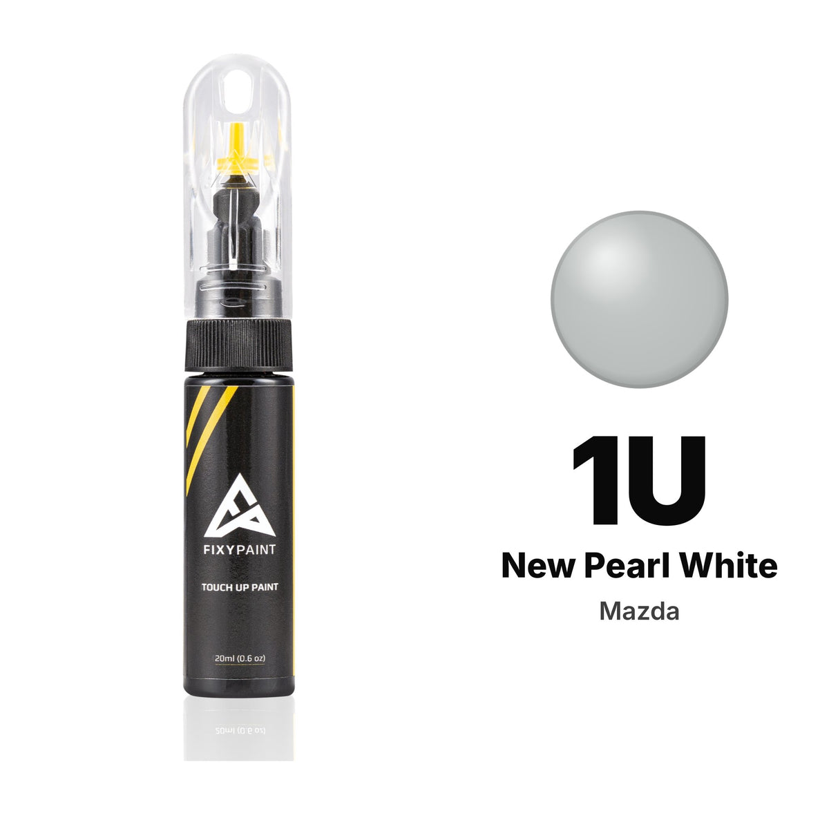 Touch-up paint for Mazda 1U New Pearl White, Basic kit