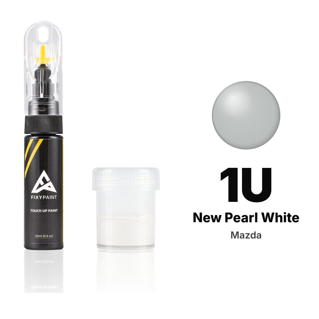 Touch-up paint for Mazda 1U New Pearl White, Standard kit