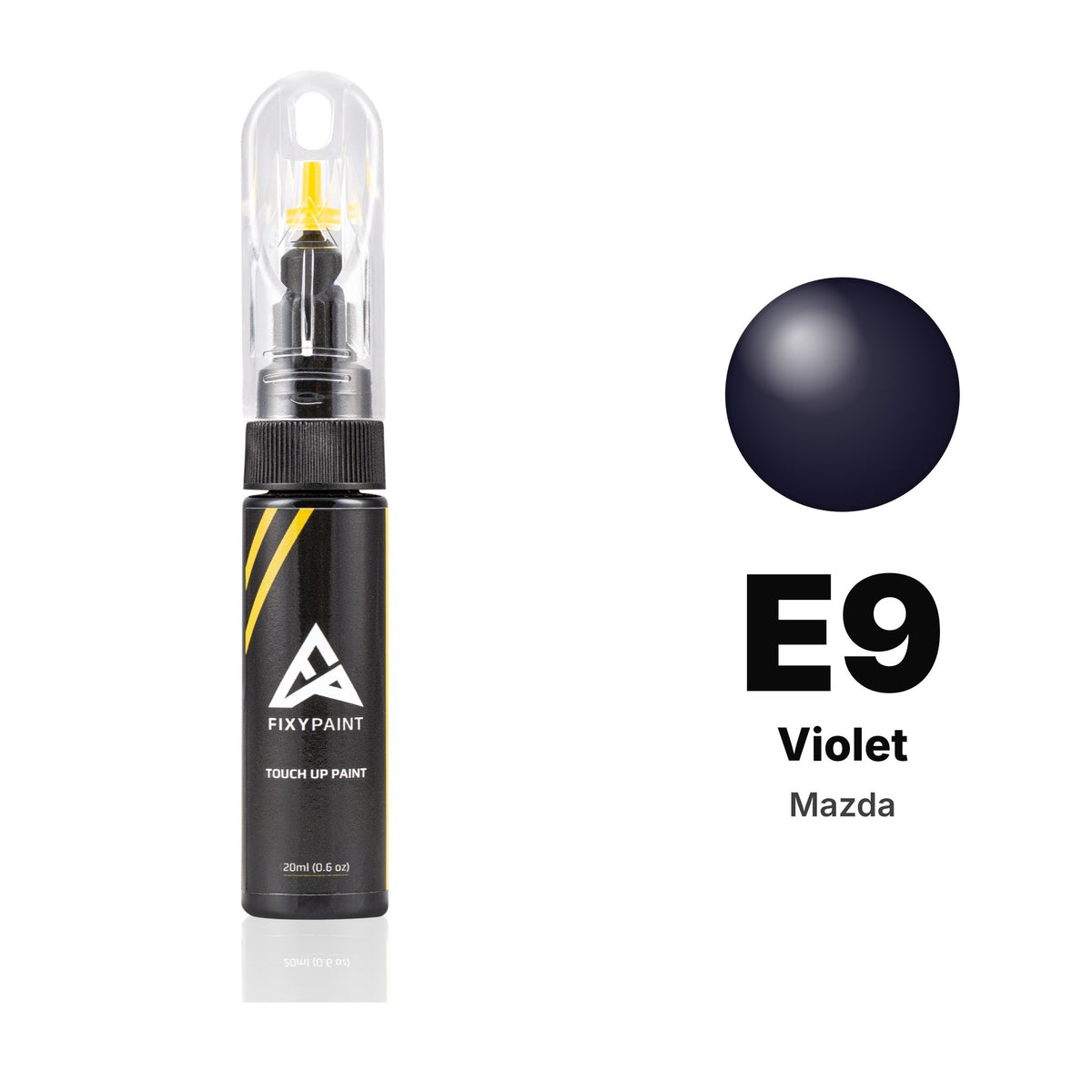Mazda E9 Violet touch-up paint, Basic kit
