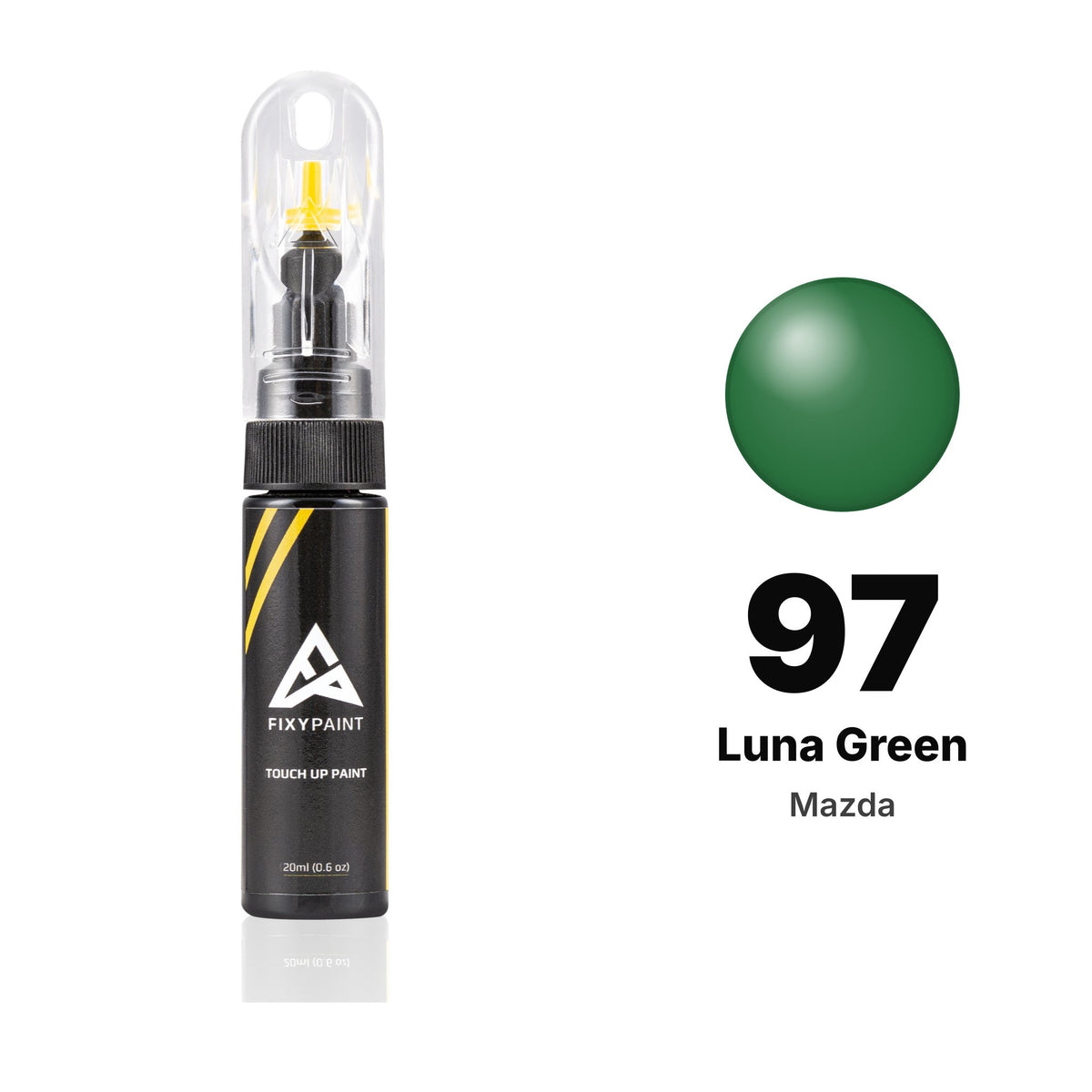 Touch-up paint for Mazda 97 Luna Green, Basic kit