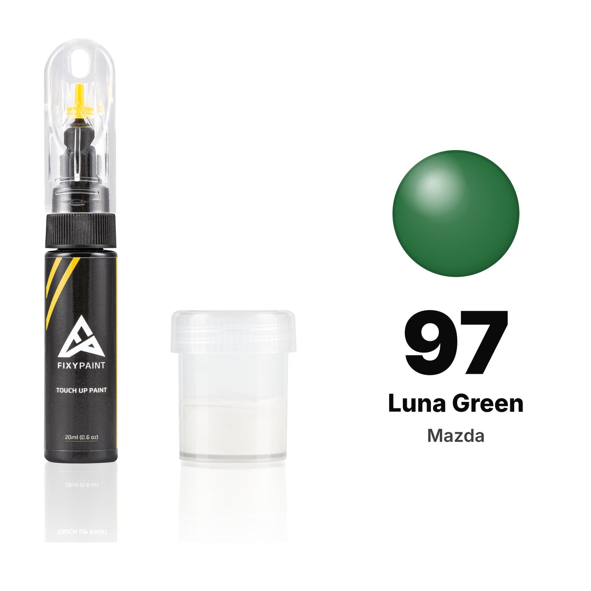 Touch-up paint for Mazda 97 Luna Green, Standard kit