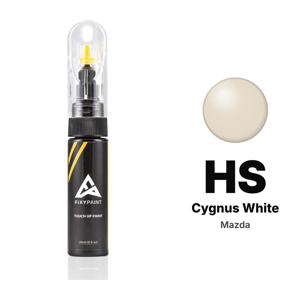 Touch-up paint for Mazda HS Cygnus White, Basic kit
