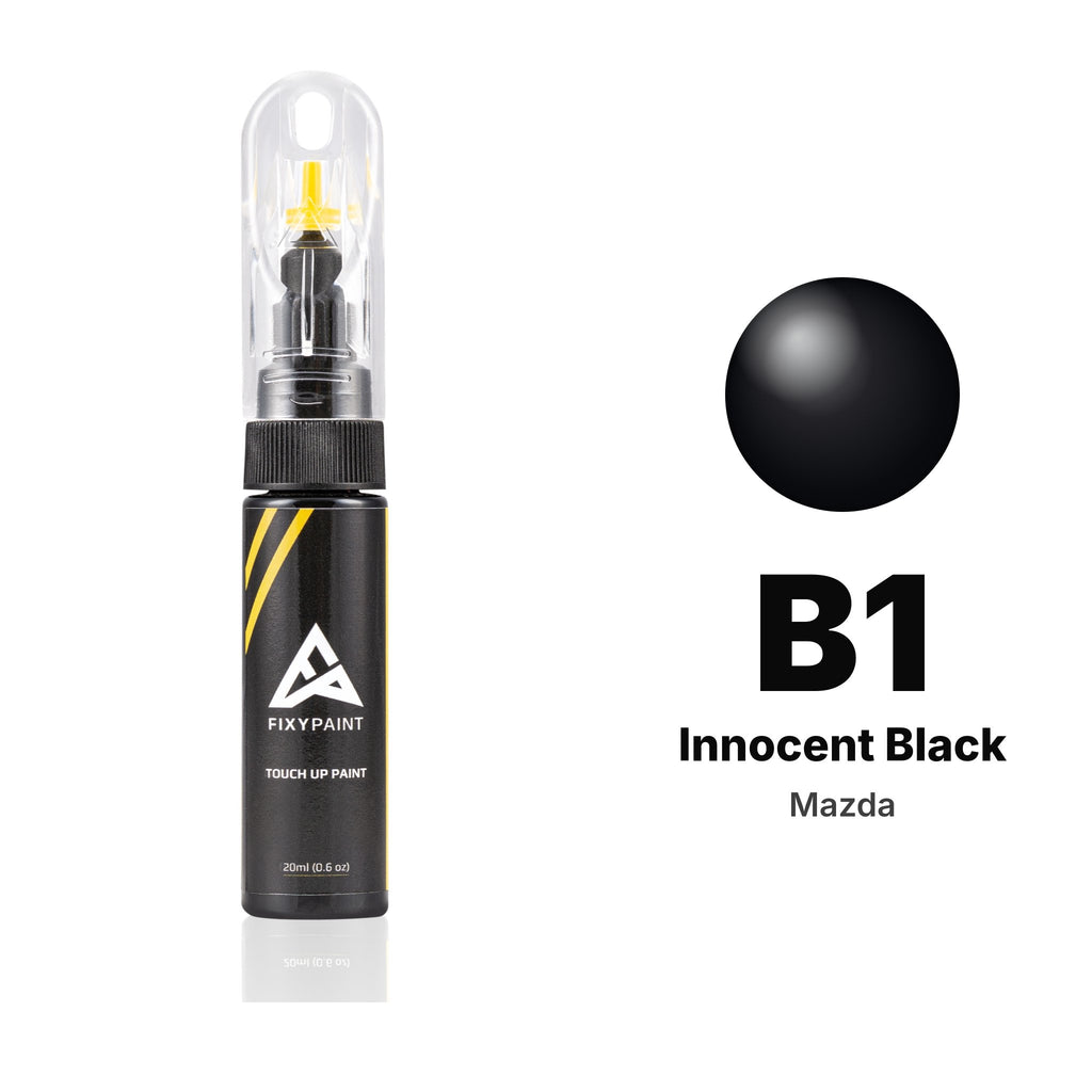 Touch-up paint for Mazda B1 Innocent Black, Basic kit