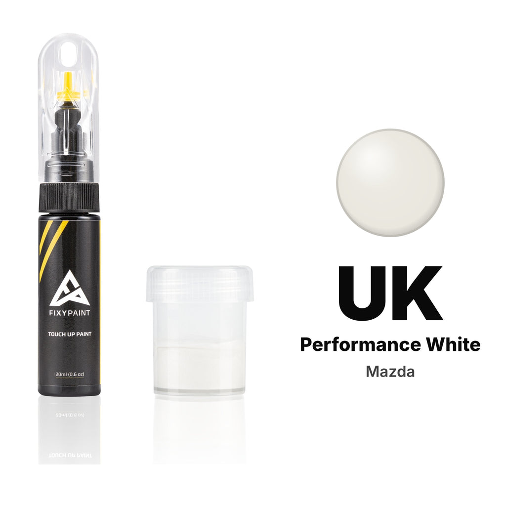 Peinture de retouche pour Mazda – UK Performance White (tous modèles, 1993), kit Standard