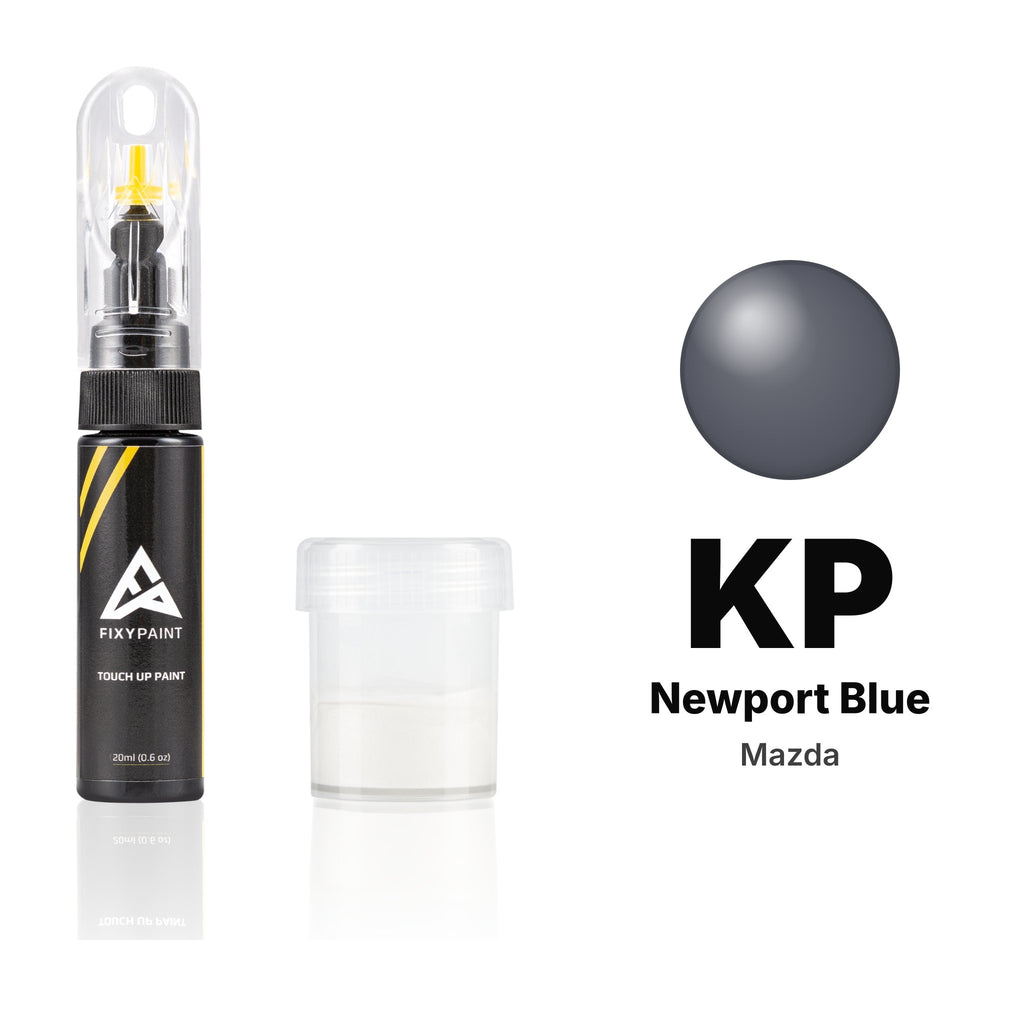 Touch-up paint for Mazda KP Newport Blue, Standard kit