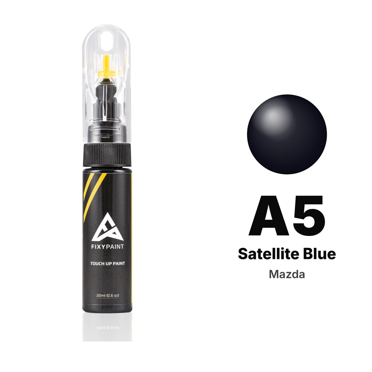 Touch-up paint for Mazda A5 Satellite Blue, Basic kit