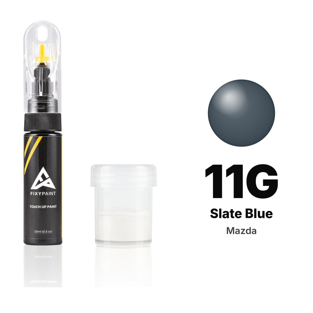 Touch-up paint for Mazda 11G Slate Blue, Standard kit