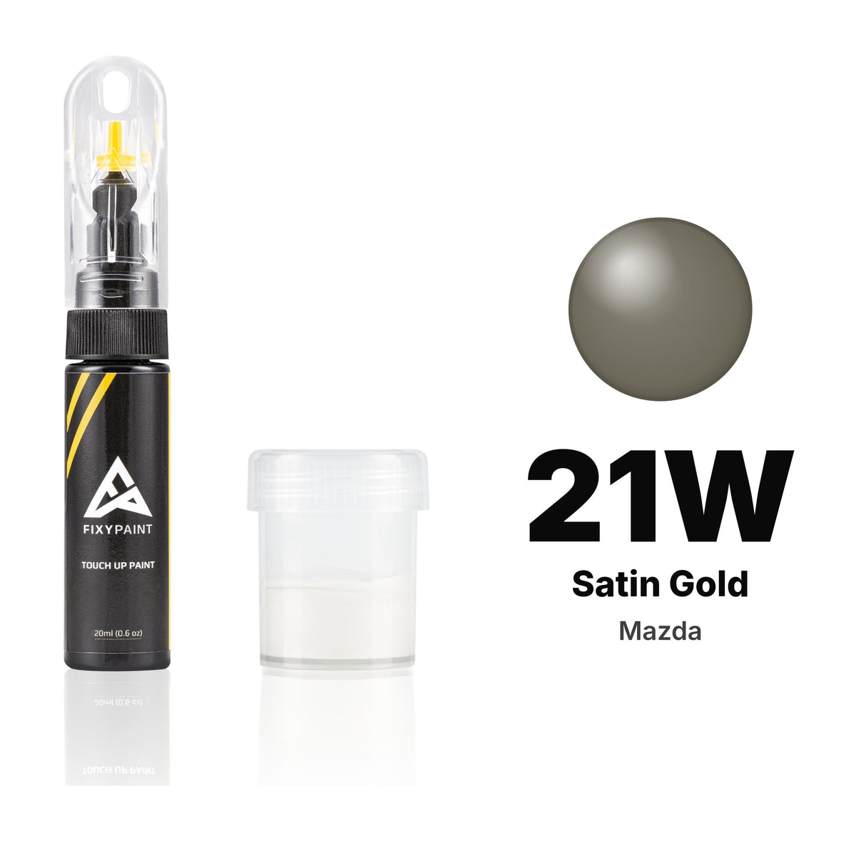 Touch-up paint for Mazda 21W Satin Gold, Standard kit