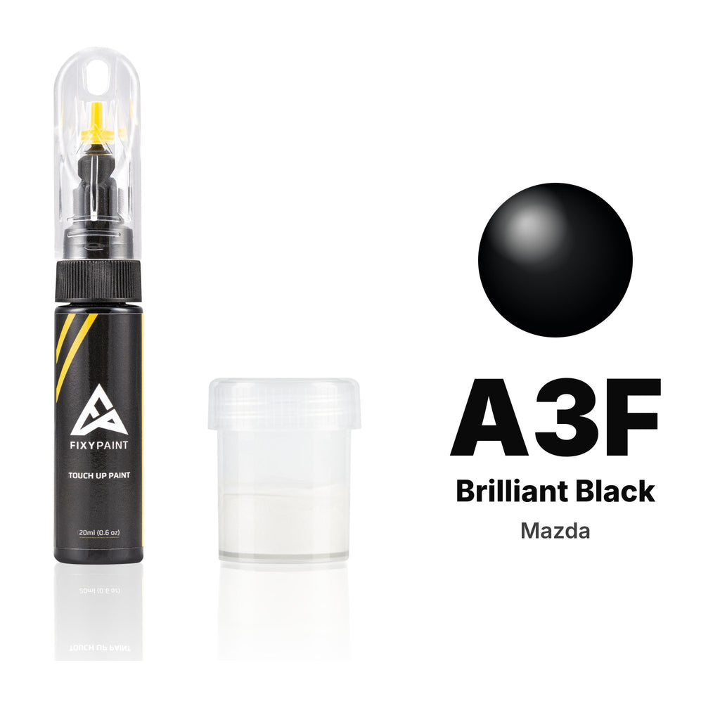 Touch-up paint for Mazda A3F Brilliant Black, Standard kit