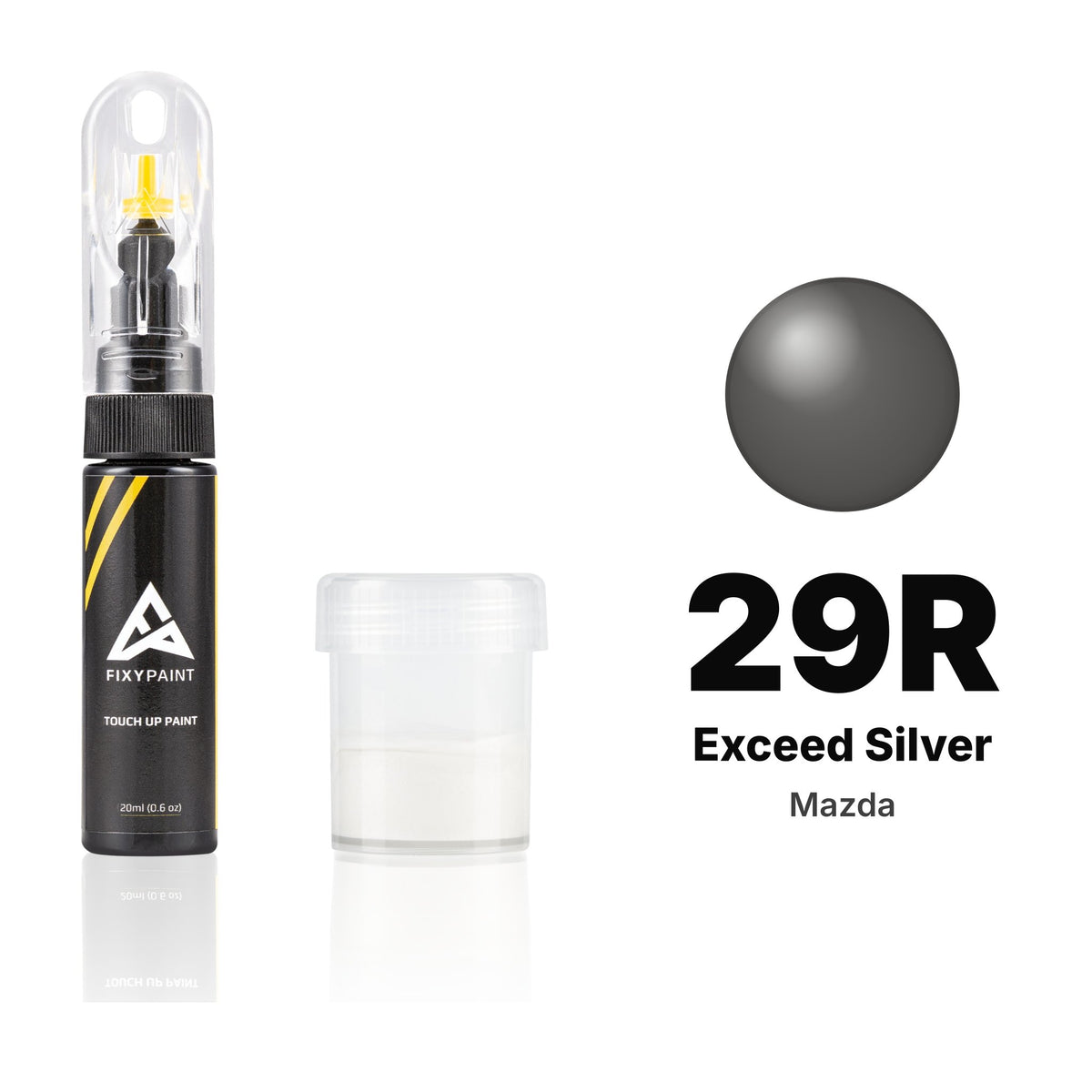 Touch-up paint for Mazda 29R Exceed Silver, Standard kit