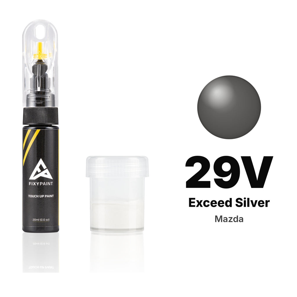 Lackstift für Mazda – 29V Exceed Silver (alle Modelle, 2003–2005), Set Standard