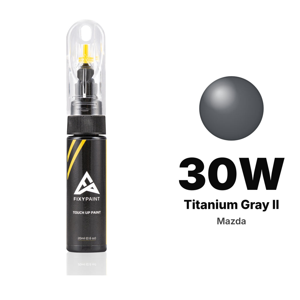 Vernice ritocco per Mazda – 30W Titanium Gray II (tutti i modelli, dal 2005), kit Base