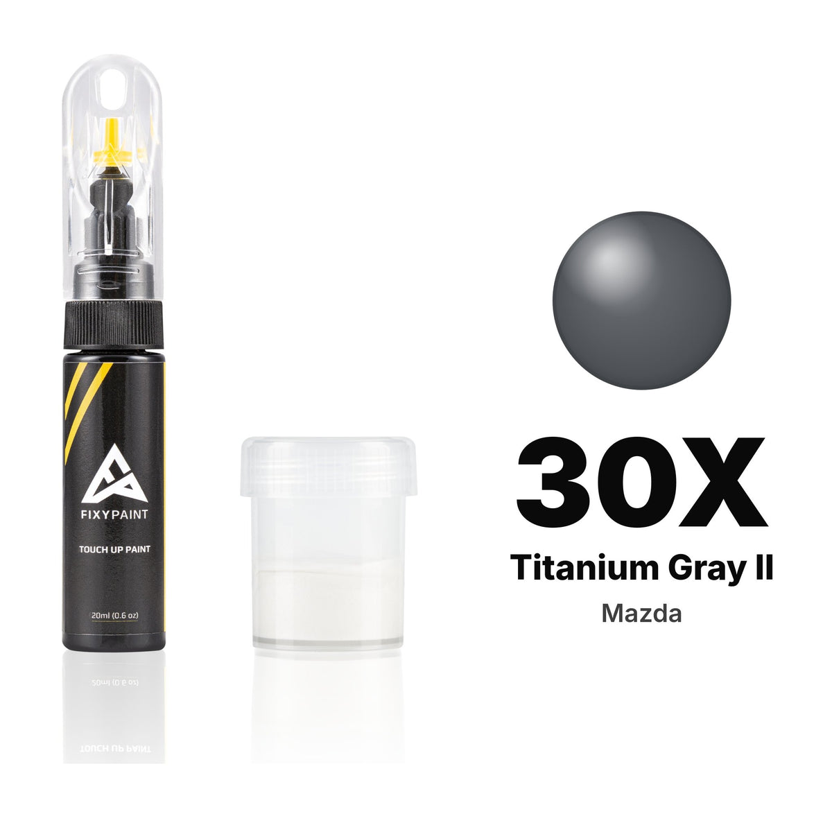 Touch-up paint for Mazda 30X Titanium Gray II, Standard kit