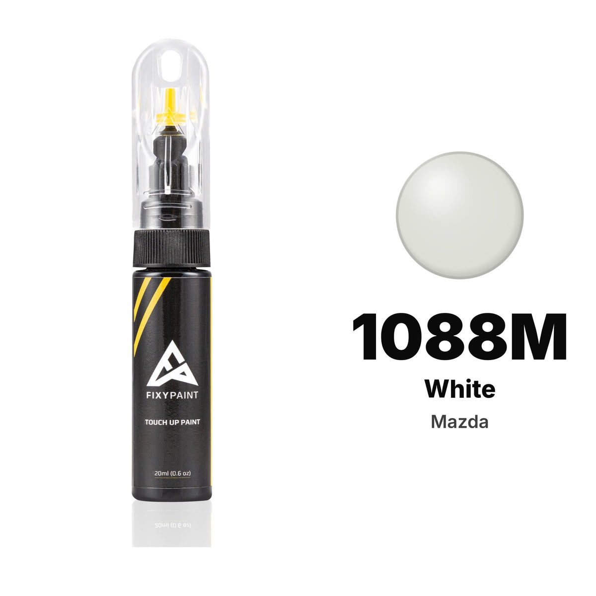 Touch-up paint for Mazda 1088M White, Basic kit