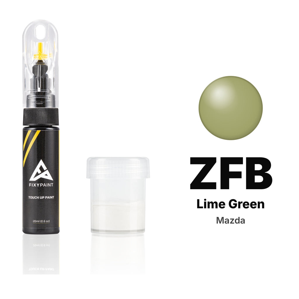 Touch-up paint for Mazda ZFB Lime Green, Standard kit