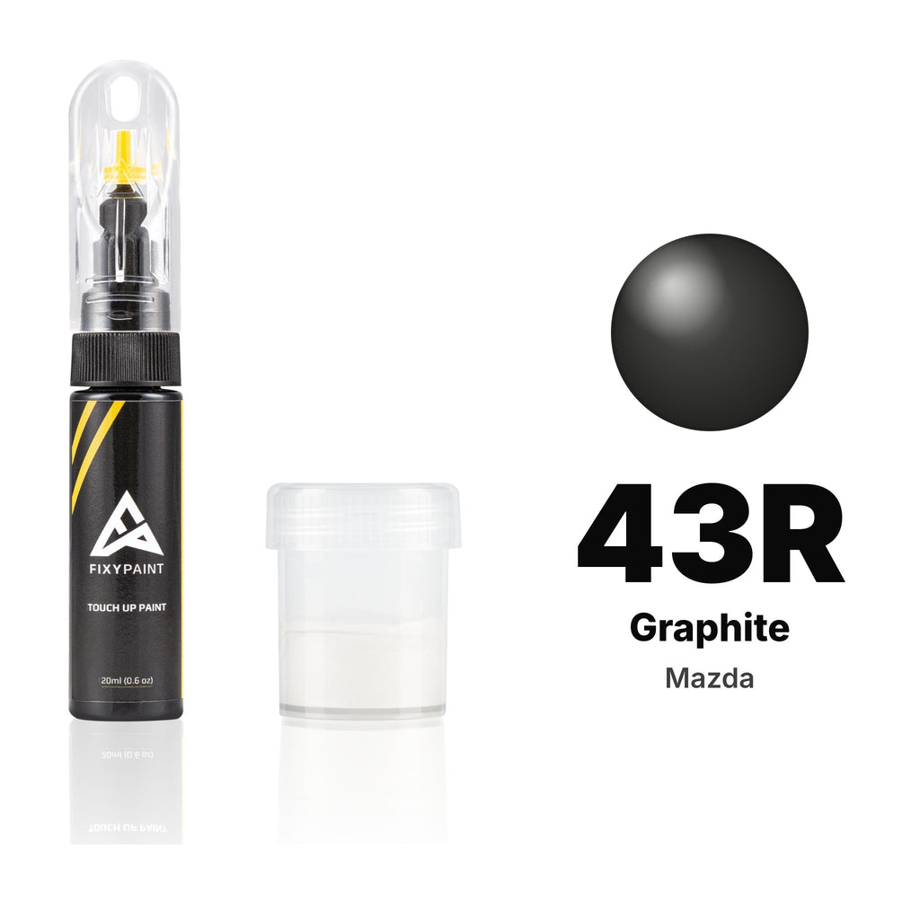 Lackstift für Mazda – 43R Graphite (alle Modelle, ab 2013), Set Standard