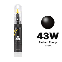 Touch-up paint for Mazda 43W Radiant Ebony, Basic kit