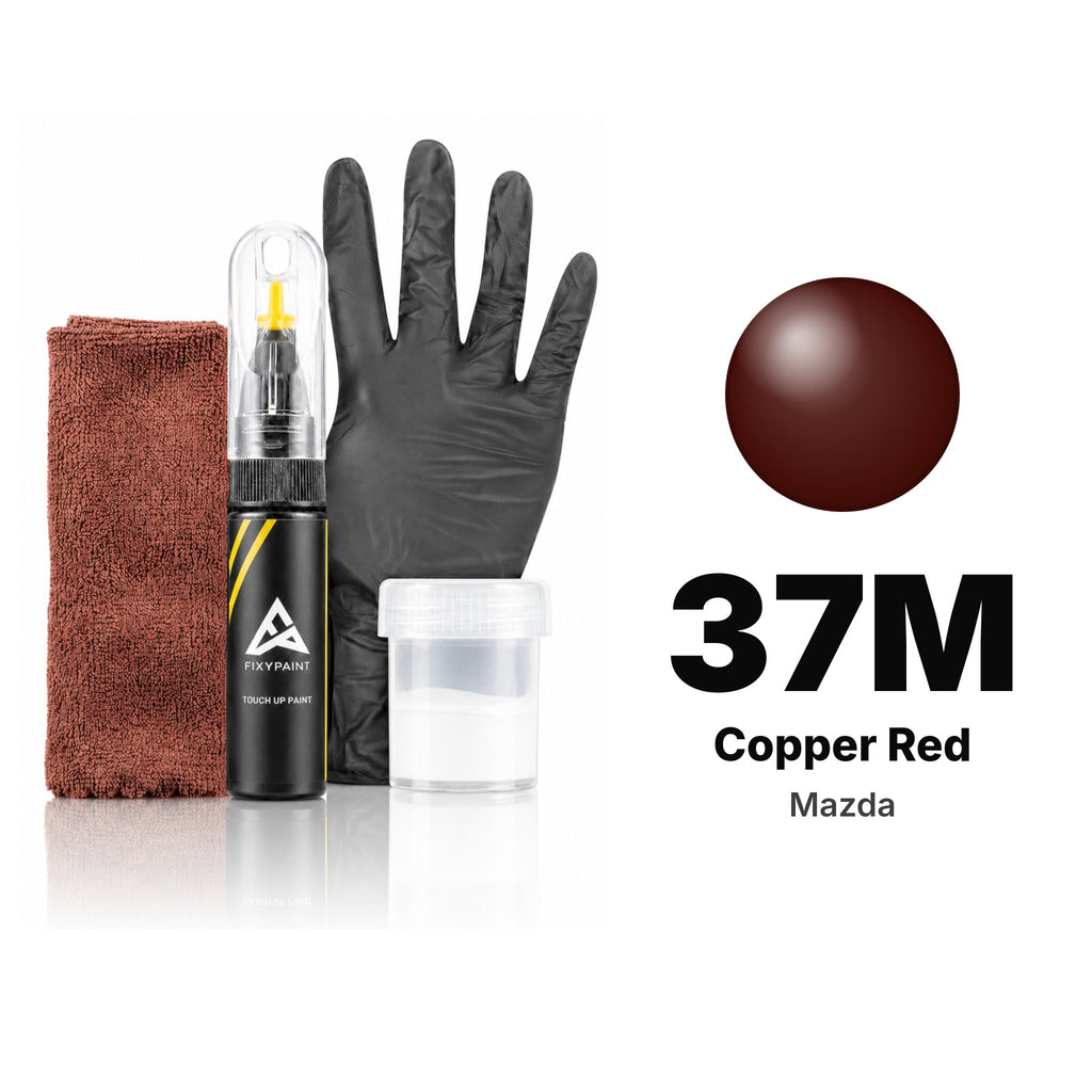 Touch-up paint for Mazda 37M Copper Red, Complete kit