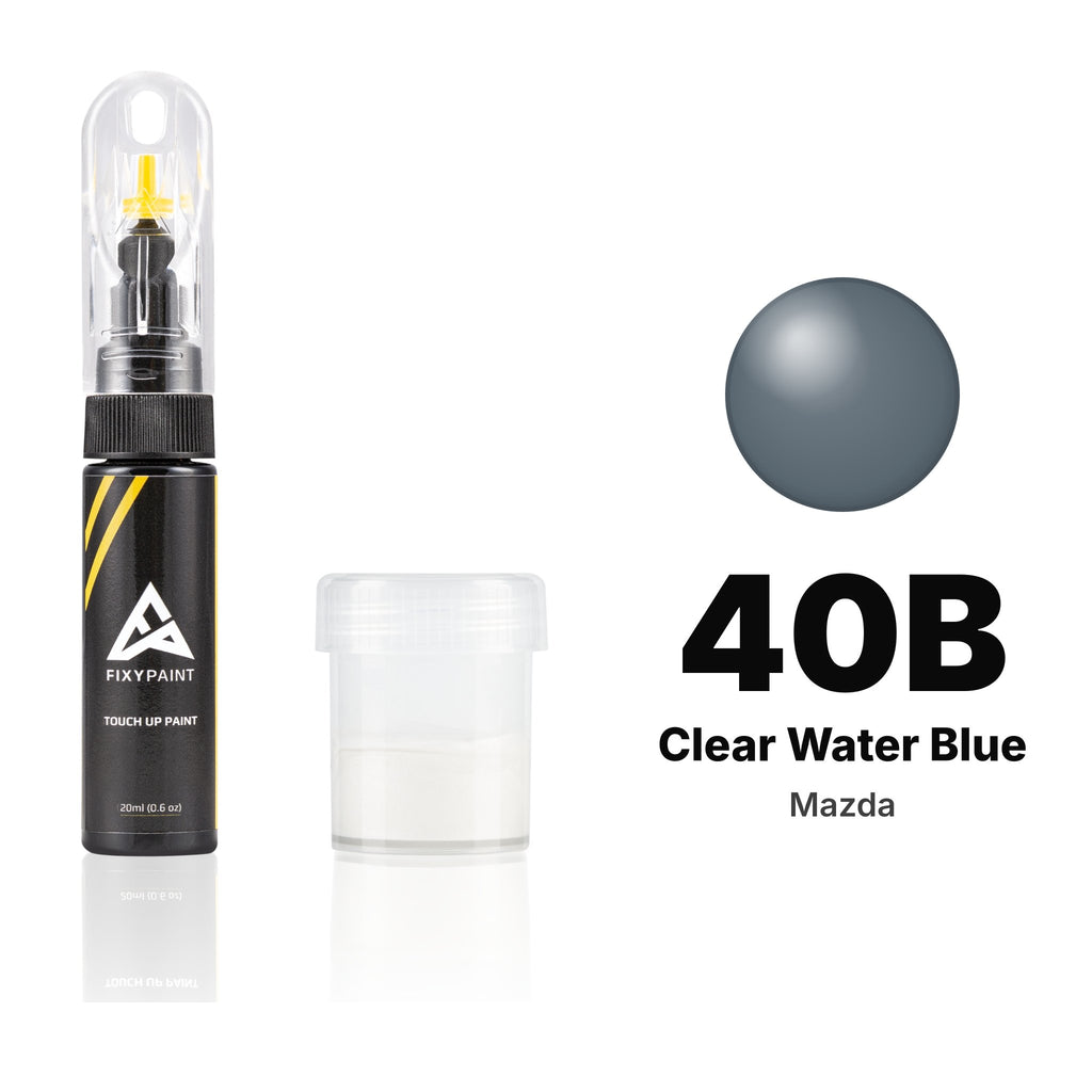 Touch-up paint for Mazda 40B Clear Water Blue, Standard kit