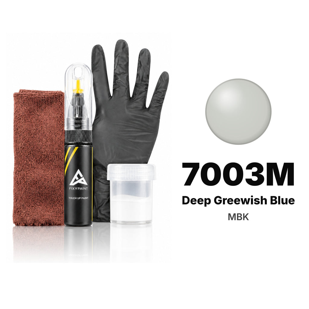 Touch-up paint for MBK 7003M Deep Greewish Blue, Complete kit