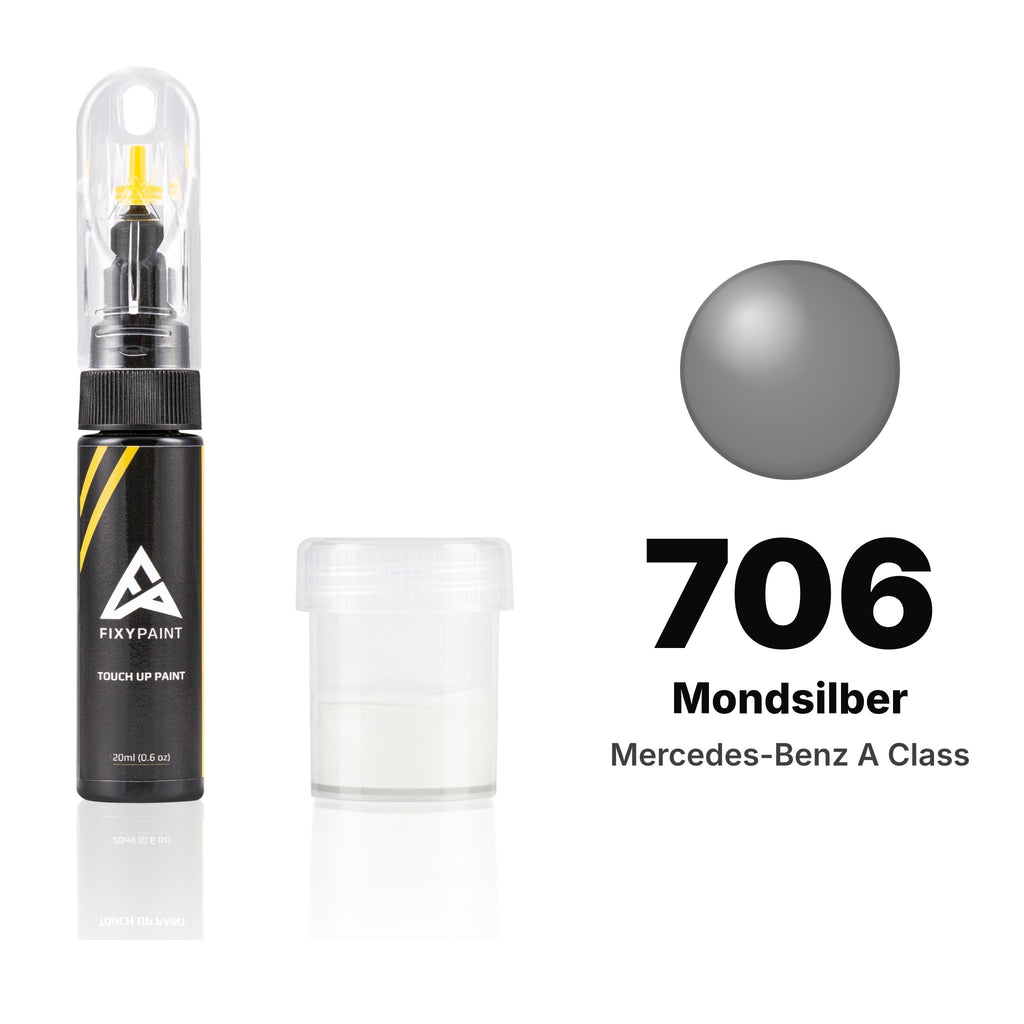 Touch-up paint for Mercedes-Benz A-Class 706 Mondsilber, Standard kit