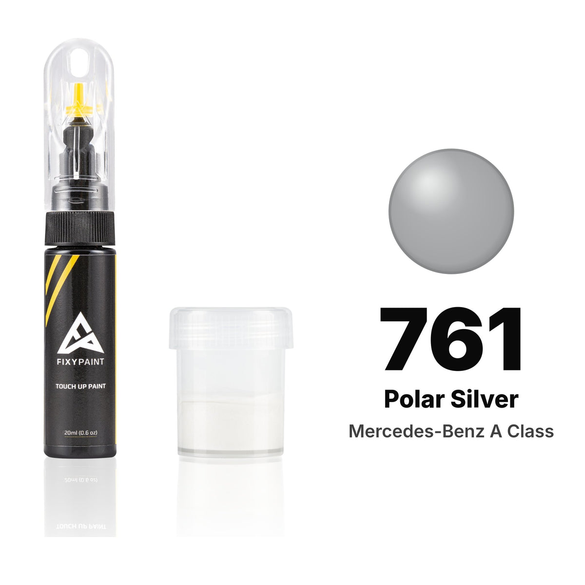 Touch-up paint for Mercedes-Benz A-Class 761 Polar Silver, Standard kit