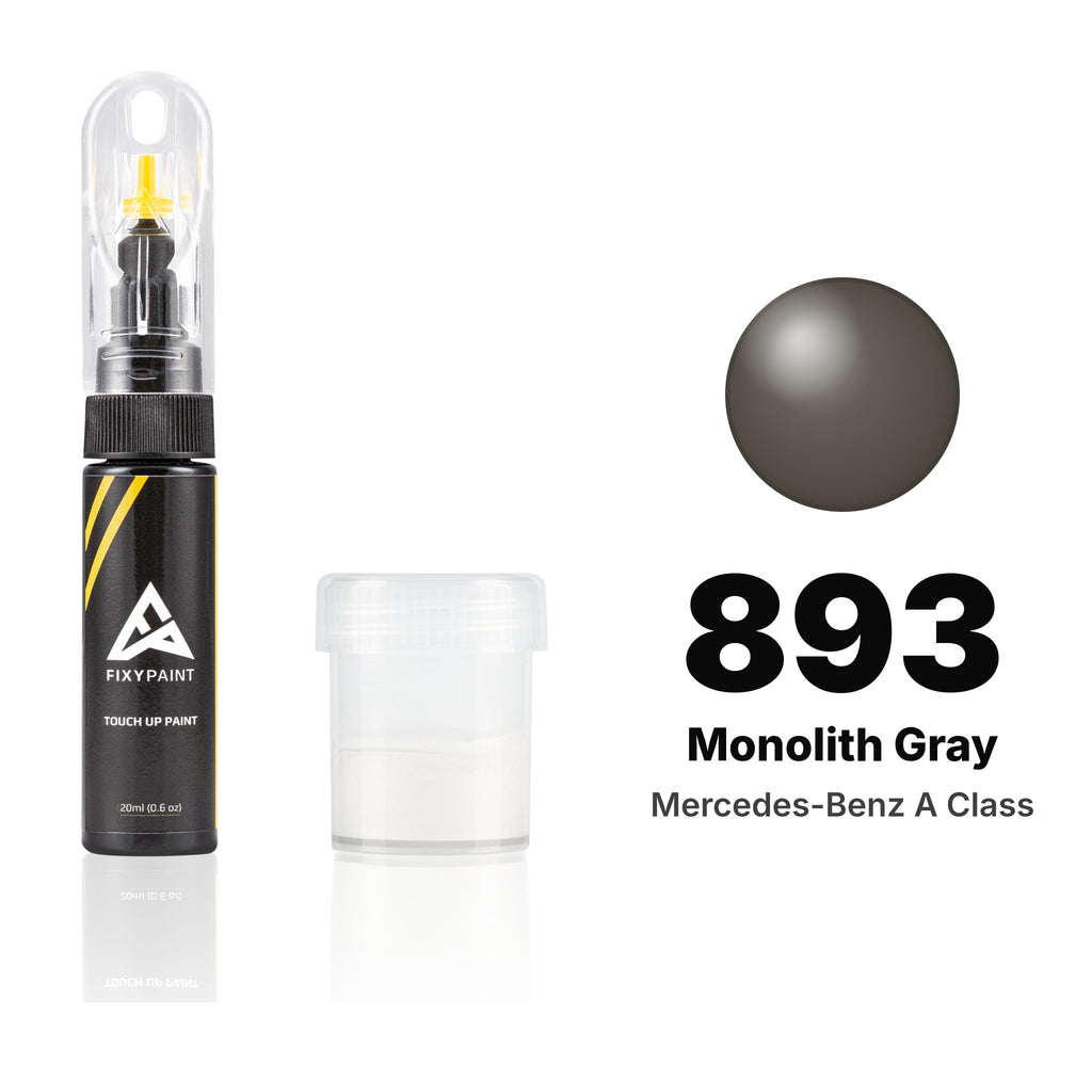Touch-up paint for Mercedes-Benz A-Class 893 Monolith Gray, Standard kit