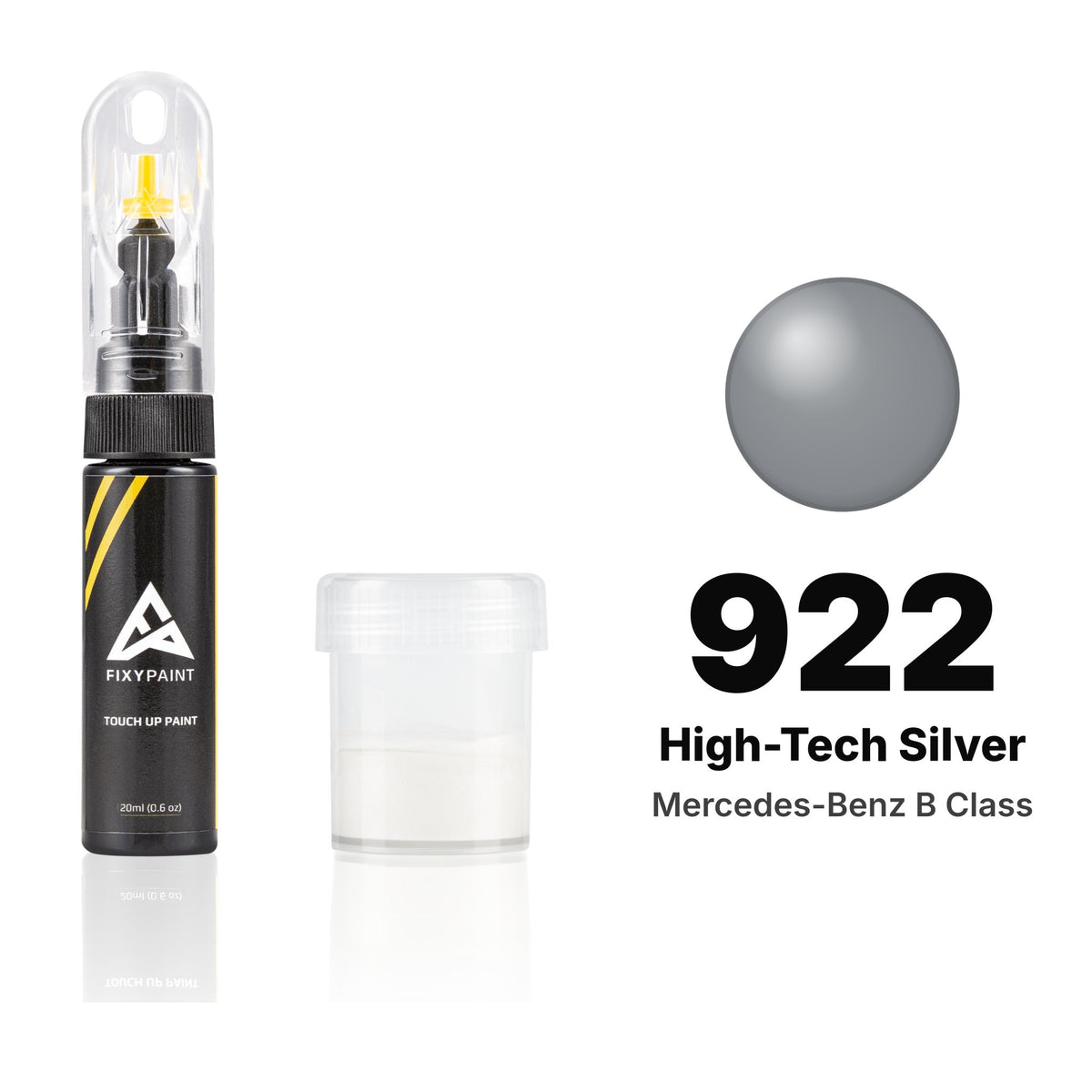 Touch-up paint for Mercedes-Benz B-Class 922 High-Tech Silver, Standard kit