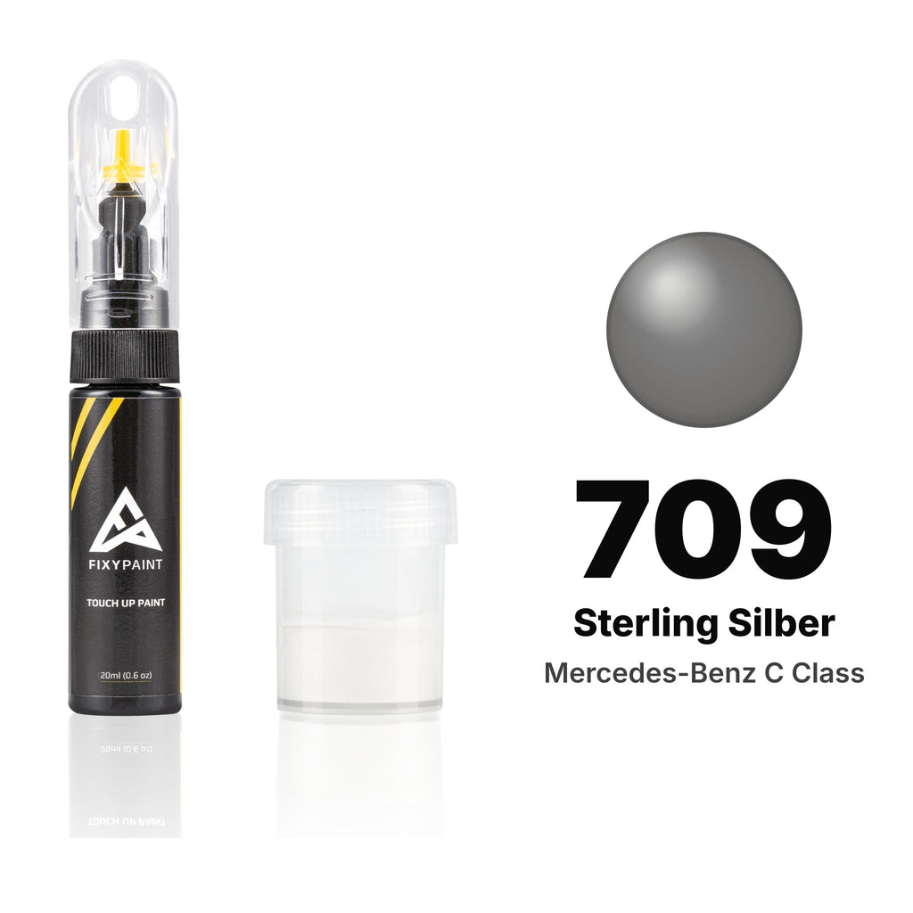Touch-up paint for Mercedes-Benz C-Class 709 Sterling Silber, Standard kit