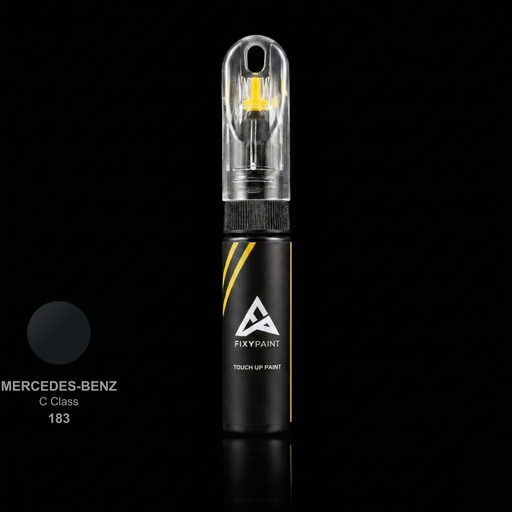 Mercedes-benz C Class touch up paint kit - MAGNETITE BLACK 183 scratch repair